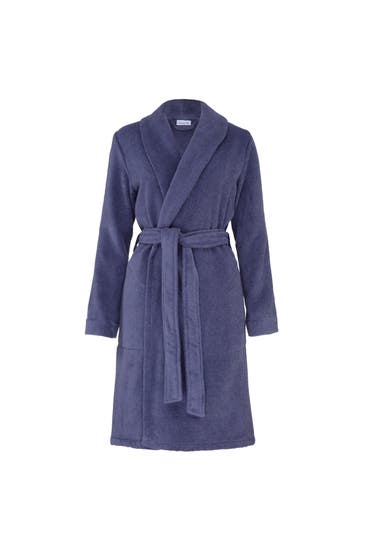 MÖVE - Bademantel Schalkragenmantel blueberry